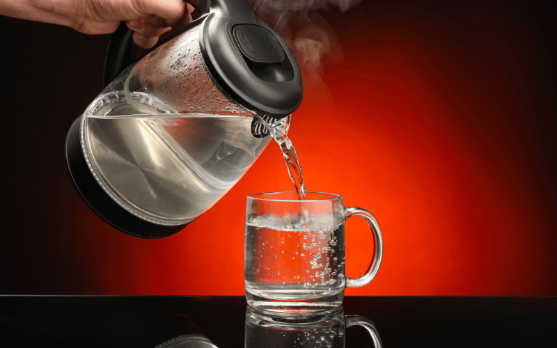 Ample hot water